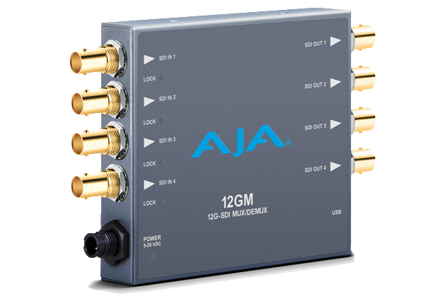 AJA 12GM SDI transport converter