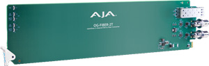 AJA openGear Fiber to SDI Converter