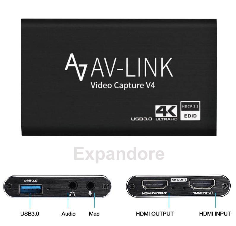 4K HDMI Video Capture Card