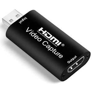 Mavis Laven Portable Acquisition Card Professional USB2.0 UVC Video Capture Card Analog Video Grabber HD Recorder for Windows/Mac/Linux Support Network Video Conferencing 
