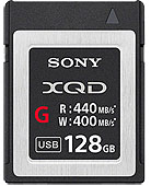 Sony QD-G128E XQD G Series Memory Card