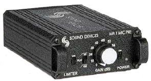 Sound Devices MP-1 Portable Microphone Preamplifier