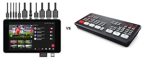 Comparison Yolobox Pro vs Atem Mini Pro