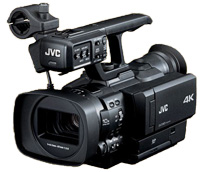 JVC GY-HMQ10 Professional Handheld 4K Camcorder