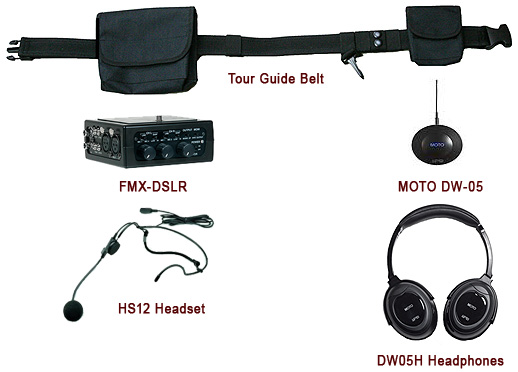 AZDEN MOTO DW-05 Tour Guide System