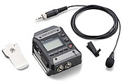 Zoom F1-LP Field Recorder with Lavalier Mic