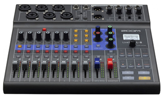 Zoom LiveTrak L-8 Digital Mixer / Recorder