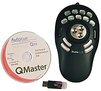 Autocue QMaster and QBox with Foot Control