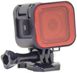 GoPro HERO4 Session Red Snorkel Filter