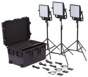 Litepanels Astra 1X1 Traveler Trio V-Mount Kit (935-3002)