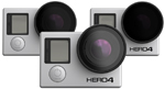 Magenta Dive Filter (for Dual HERO System) Frame 2.0 Quadcopter Filter 3-pack