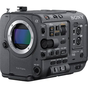 Sony FX6 Full-Frame Cinema Camcorder